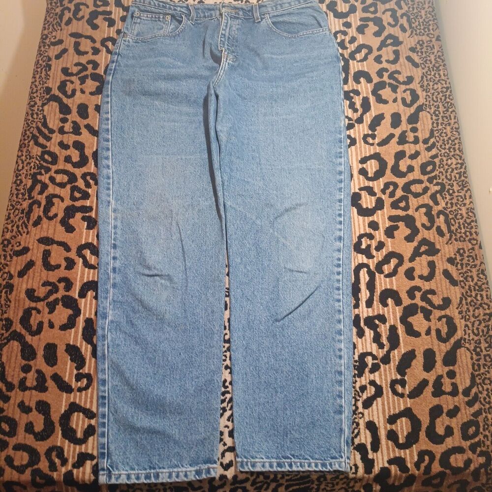 Ralph Lauren Straight Leg Denim Jeans High Rise Mens Size 16x29 Actual 32x29